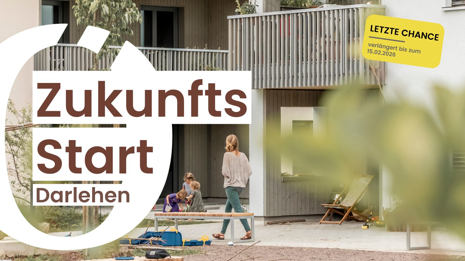 Banner Grüner Wohnen Darlehnen 2