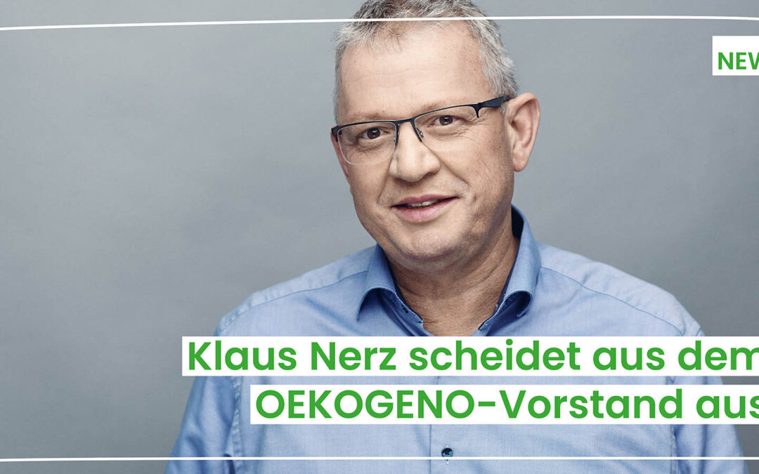 Vorstandsmitglied Klaus Nerz scheidet zum Ende des zweiten Quartals 2026 aus