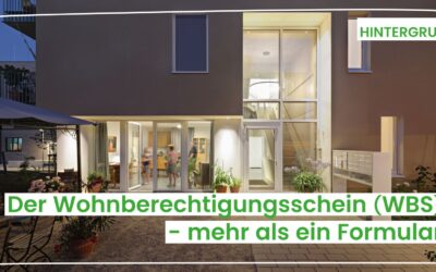 Wohnberechtigungsschein (WBS): Warum ein Stück Papier so wichtig für bezahlbares Wohnen sein kann