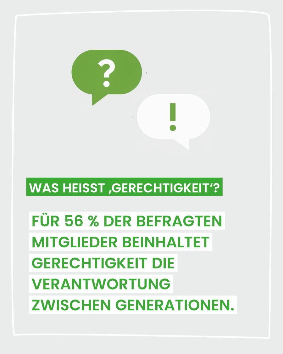 Gerechtigkeit heißt, dass Menschen unabhängig von ihren Einkommen gut leben können.
