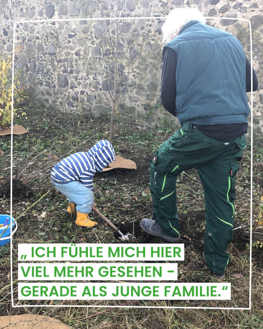 Gemeinschaftliches Leben mit Kindern - Zitat
